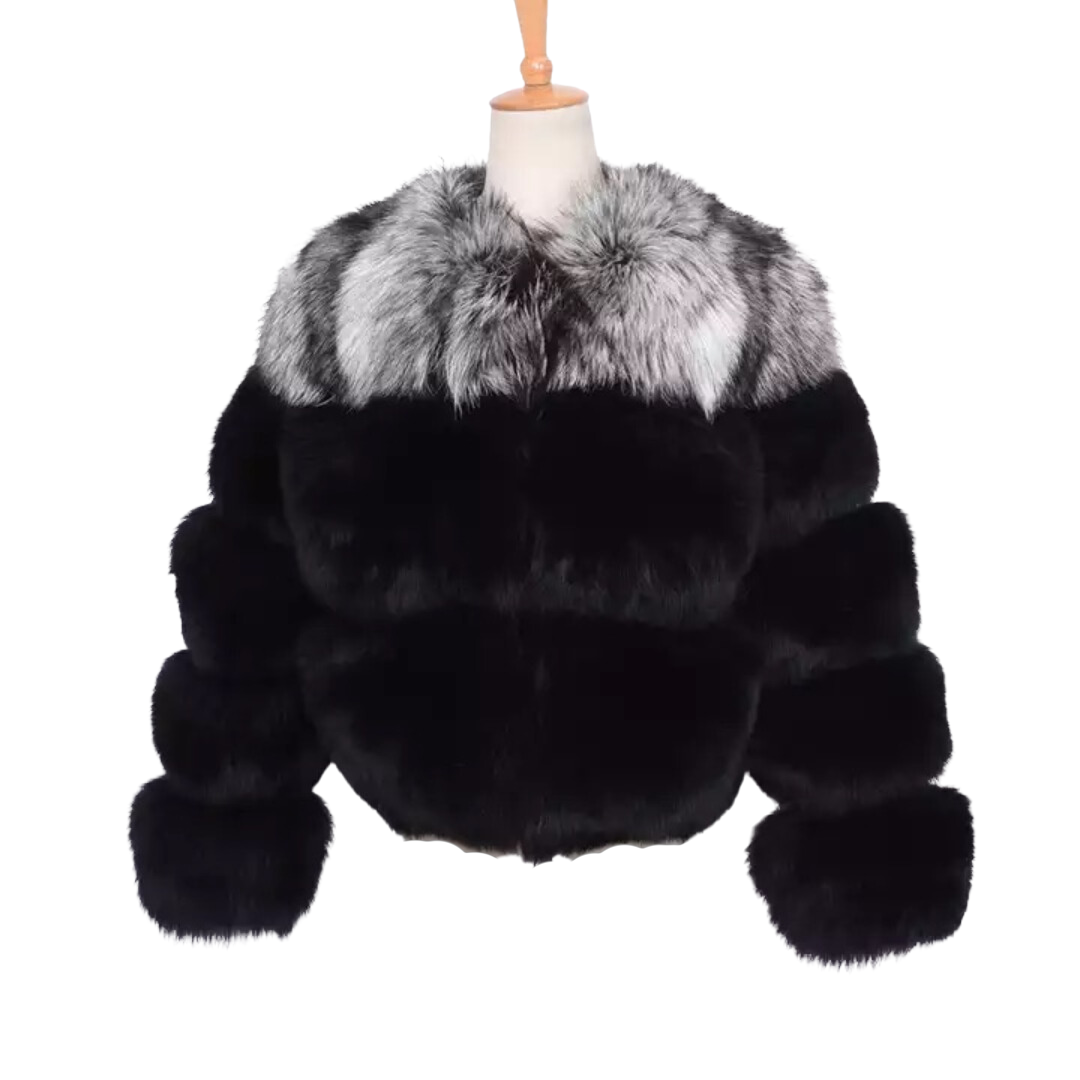 Two Tone Black Bomber