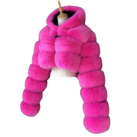 Barbie Girl Cropped Bomber