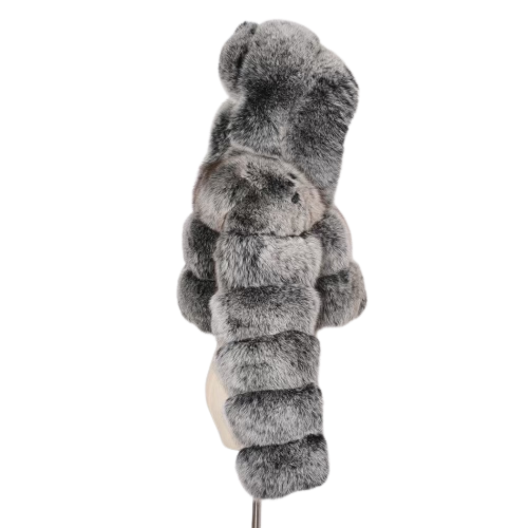 Frosted Cropped Bomber